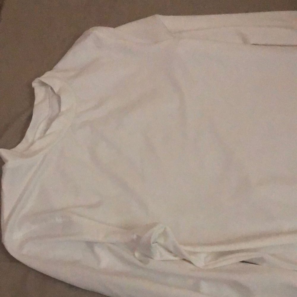 White swim shirt